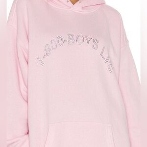 Boys Lie Pink Hoodie